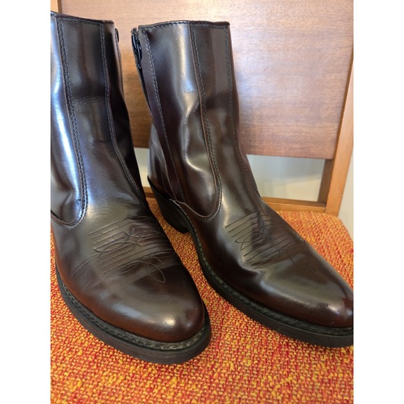 Bottes De Cowboy Homme Laredo 62008, Marron, Cuir, Pointure 9.5 (neuves)